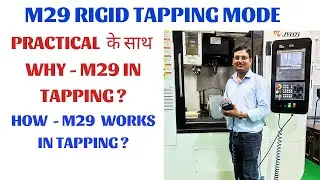 M29 Rigid tapping -How to use rigid tap mode in tapping operation - M29 MODE OF TAPPING