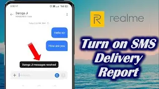 How to Enable SMS Delivery Report in OPPO Realme