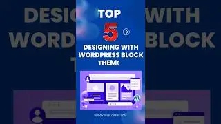 Top 5 Designing with WordPress Block Themes#wordpressplugin #websitelayout #wordpressplugin #website