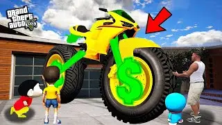 GTA5: Franklin & shinchan Buy Mini RC  Bike