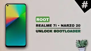 How to Root Realme 7i | Narzo 20 unlock bootloader