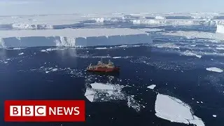 Antarctic glacier heading for dramatic change as Arctic reaches new heat record - BBC News