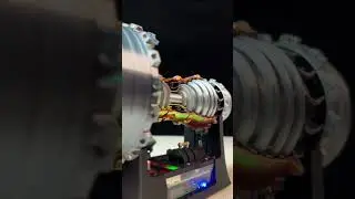 The most powerful mini turbofan engine model !!