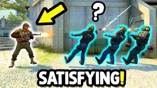 101% SATISFYING SPRAY MOMENTS! - CS:GO BEST ODDSHOTS #740