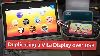 Playing PS Vita Games on a Large Screen