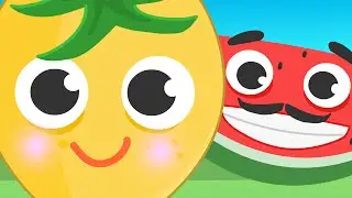 FRUITS SONG - Finger Family with Fruits! Fun Song for Kids