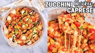 30-Minute Flavor Bomb: Zucchini Chicken Caprese Recipe