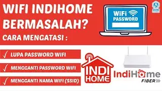 TUTORIAL CARA MENGGANTI PASSWORD WIFI INDIHOME ZTE LEWAT LAPTOP, PC, HP DARI WIFI & LAN