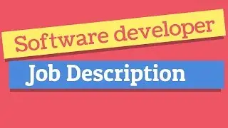 Software developer job description | Software engineers job details