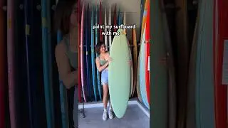 paint my surfboard with me 😅 *results shocking