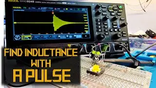 Know your inductor with only a pulse | Inductance meter with Oscilloscope |  LC Tank Resonance Wave