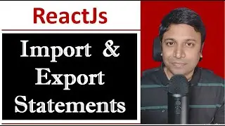 JavaScript ES6 Modules - import and export - Named Export and Default Export - Demo