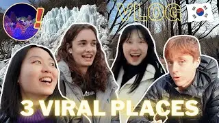 1 DAY, 3 VIRAL PLACES near SEOUL! (re: 1 spontaneous bus tour & 3 lost friends 😅) | Eobi, Nami, GoMC