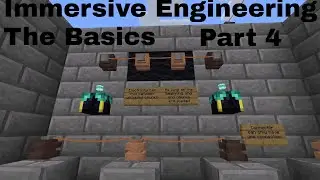 Minecraft | Immersive Engineering | The basics - Part Four | Relays / Connectors / Capacitors