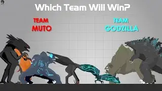 Godzilla VS MUTO Team (Before Battle)