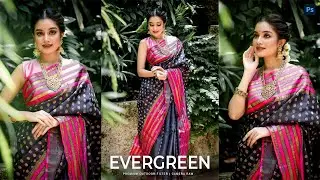 Premium Green Presets DNG Free Download│Evergreen Portrait Preset│Free XMP Preset Download | RC