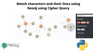 Match characters and their lines using Neo4j using Cipher Query