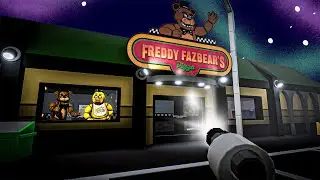 Surviving 3 Nights in the Brick Rigs FNAF Pizzeria?!