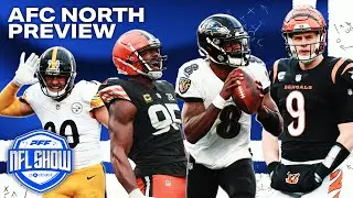 2024 NFL SEASON PREVIEW & PREDICTIONS: AFC NORTH! | PFF NFL Show