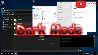 How to enable / activate / turn ON - Dark mode in Windows 10 ( Home, Pro, Education & Enterprise )