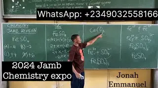 2024 CHEMISTRY JAMB QUESTIONS AND ANSWERS #excellenceacademy #jonahemmanuel