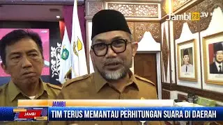 Pemprov Jambi Monitor Hasil Pemilu Provinsi Jambi