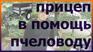 ПРИЦЕП №1 к мопеду скутеру мотоциклу. Помощник транспорт пчеловода