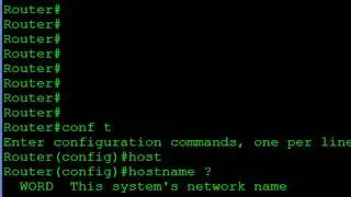 17. Router  Switch Hostname Configuration