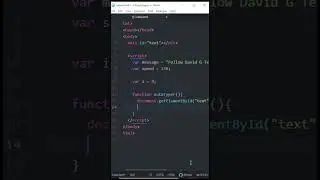 Auto Typing Text | HTML JavaScript