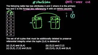 Example on foreign key constraint and delete cascade