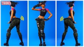 Fortnite New LEAKED 'Tegan' Skin Showcased With Dances & Emotes 😍❤️