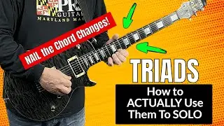 TRANSFORM Your Lead Guitar Playing With TRIADS (Its easier than you think!)