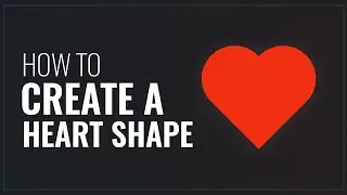 How To Create A Heart Shape Within 1 Minute In Illustrator 