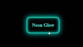 Neon Glowing Button Effect using HTML and CSS with Source Code