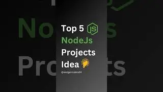 Top 5 NodeJs Project Ideas for Beginners & Advanced Developer | Nextgen Coders #nodejs #developer