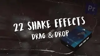 22 Easy Shake Effects for Premiere Pro – Drag & Drop in Seconds