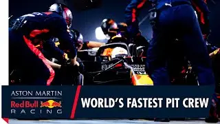 Aston Martin Red Bull Racing Win DHL Fastest Pit Stop Award