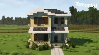 Minecraft: Suburban Townhouse Tutorial (#1)