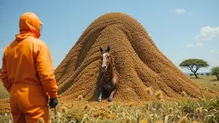 Animal Rescue Story: Horse Saved From Angry Hornets by Heroic Rescue Team - Wildlife Rescue