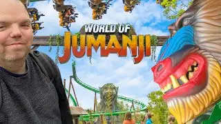 NEW World of Jumanji RIDES at Chessington World of Adventures | VLOG