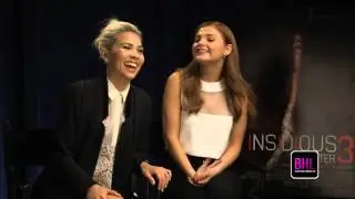 Stefanie Scott & Hayley Kiyoko Exclusive Interview | Insidious: Chapter 3 | Black Hollywood Live