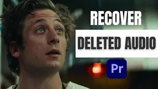 How To Recover Missing Audio From A Clip On Timeline in Premiere Pro 2024