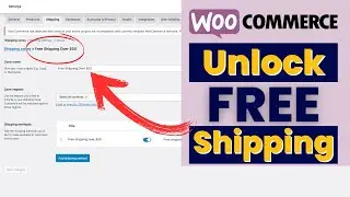 How to Set Up WooCommerce Free Shipping Over a Certain Amount - Step-by-Step Tutorial!