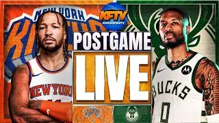 New York Knicks vs Milwaukee Bucks Post Game Show EP 455 (Highlights, Analysis, Live Callers)