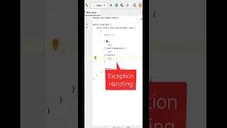 Java Coding Program 20 | Exception Handling #java #interview #coding