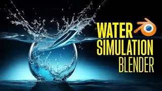 How to do water simulation in blender || Blender Tutorial