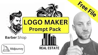 Free Prompt - Create Logos with Mid Journey AI 🎨