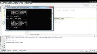 Searching MySQL Record using Python Program