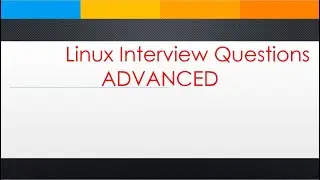 Linux Advanced Questions