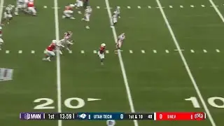 🏈 Highlights from UNLV's 72-14 win against Utah Tech